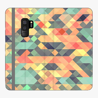 Folio Samsung Galaxy S9 Plus  Folio Wallet - Geometrical Texture