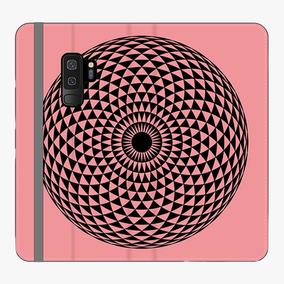 Folio Samsung Galaxy S9 Plus  Folio Wallet - Creative Mandala Design