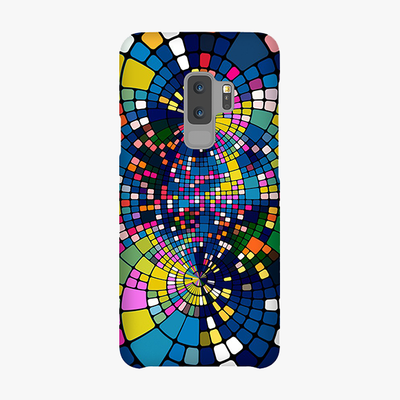 Tough Samsung Galaxy S9 Plus Phone Case - Colorful Geometric