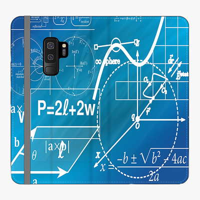 Folio Samsung Galaxy S9 Plus  Folio Wallet - Algebraic Art