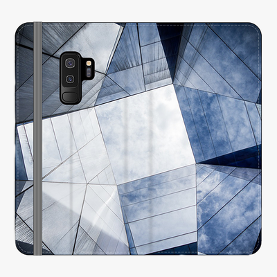 Folio Samsung Galaxy S9 Plus  Folio Wallet - Asymmetrical Geometric Pattern