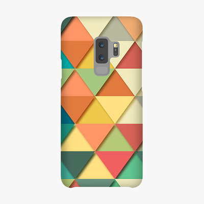 Snap Samsung Galaxy S9 Plus Phone Case - Colorful Triangles