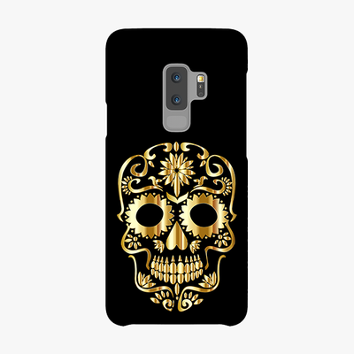 Snap Samsung Galaxy S9 Plus Phone Case - Golden Skull