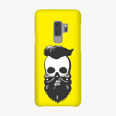 Snap Samsung Galaxy S9 Plus Phone Case - Skull With Beard And Mustache