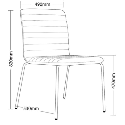SMOKE Low Back Visitor Chair