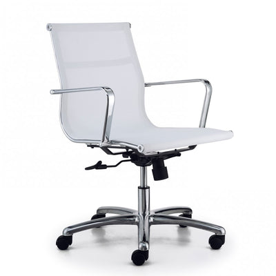 Soft Mesh White Chair