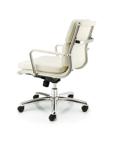 SOFT Medium Back Black Chair