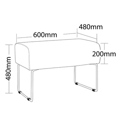 SHAPE Ottoman
