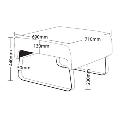 SPACE Low Back Lounge Chair
