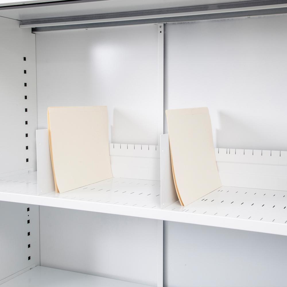 Ausfile Tambour Divider for Slotted Shelf