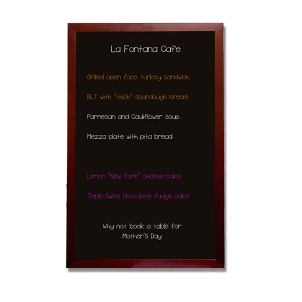 Wall Mounted Blackboard - Timber A Frame