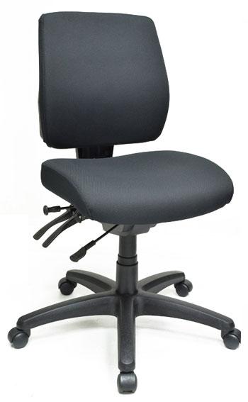 Alpha - High Back Chrome Base Seat