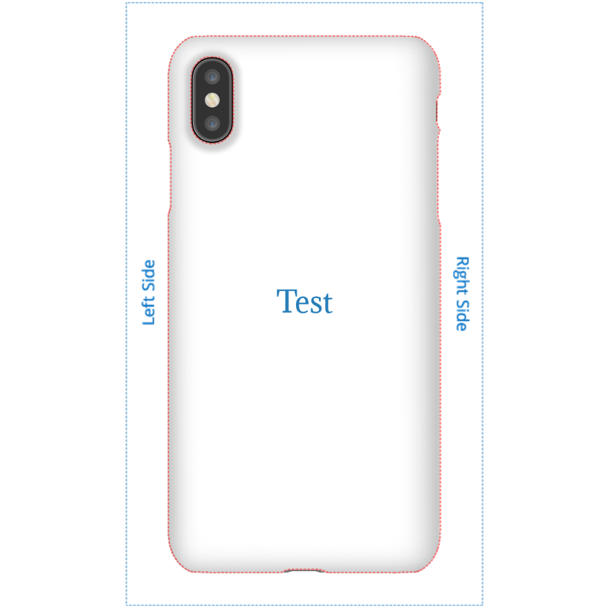Snap iPhone XS Max Personalized Phone Case