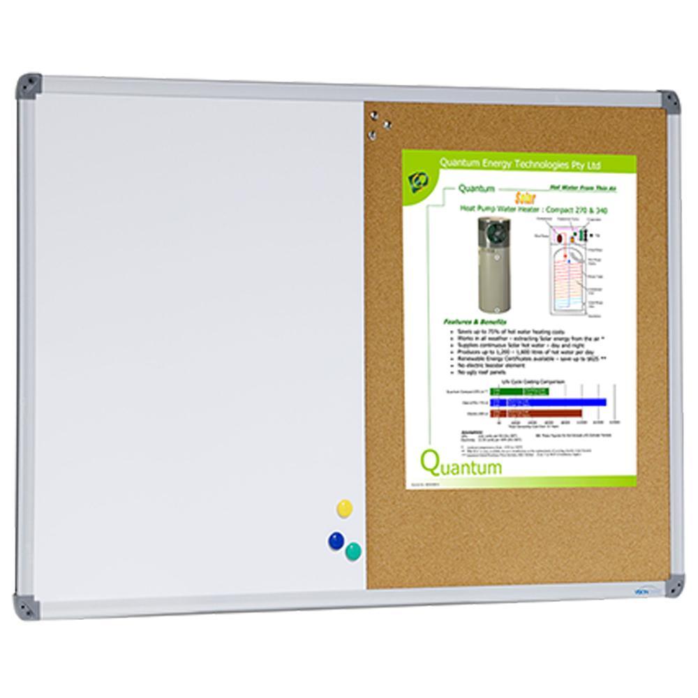 Combi Whiteboard and Corkboard