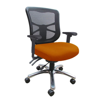 Dom Mesh Back Office Chair with Arms - AFRDI Approved