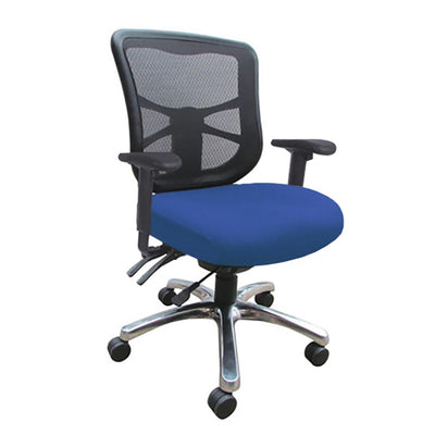 Dom Mesh Back Office Chair with Arms - AFRDI Approved