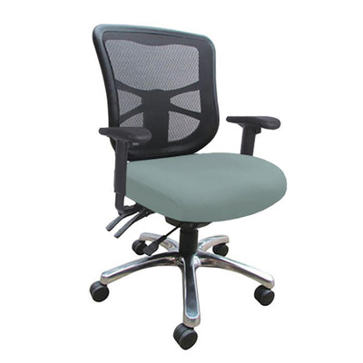 Dom Mesh Back Office Chair with Arms - AFRDI Approved