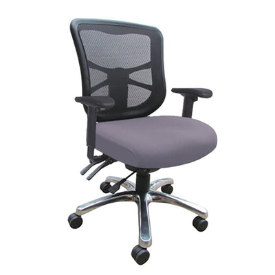 Dom Mesh Back Office Chair with Arms - AFRDI Approved