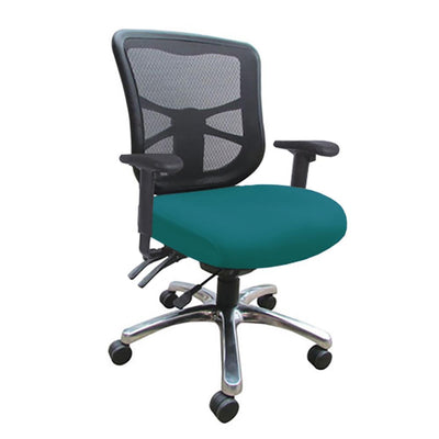 Dom Mesh Back Office Chair with Arms - AFRDI Approved