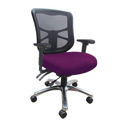 Dom Mesh Back Office Chair with Arms - AFRDI Approved