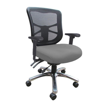 Dom Mesh Back Office Chair with Arms - AFRDI Approved