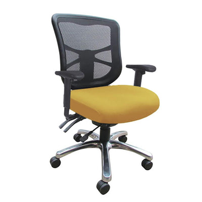 Dom Mesh Back Office Chair with Arms - AFRDI Approved