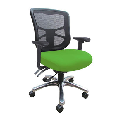 Dom Mesh Back Office Chair with Arms - AFRDI Approved