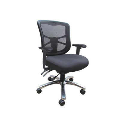 Dom Mesh Back Office Chair with Arms - AFRDI Approved