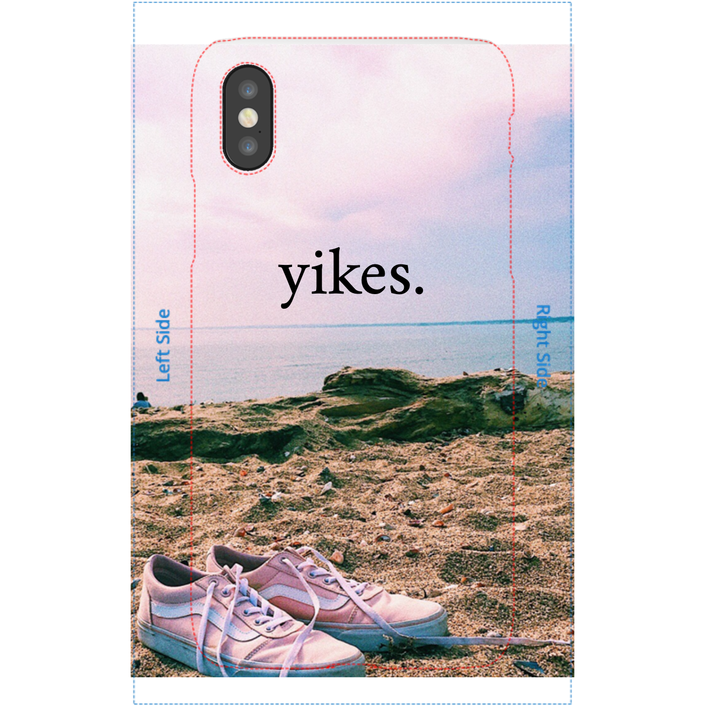 Snap iPhone X Personalized Phone Case