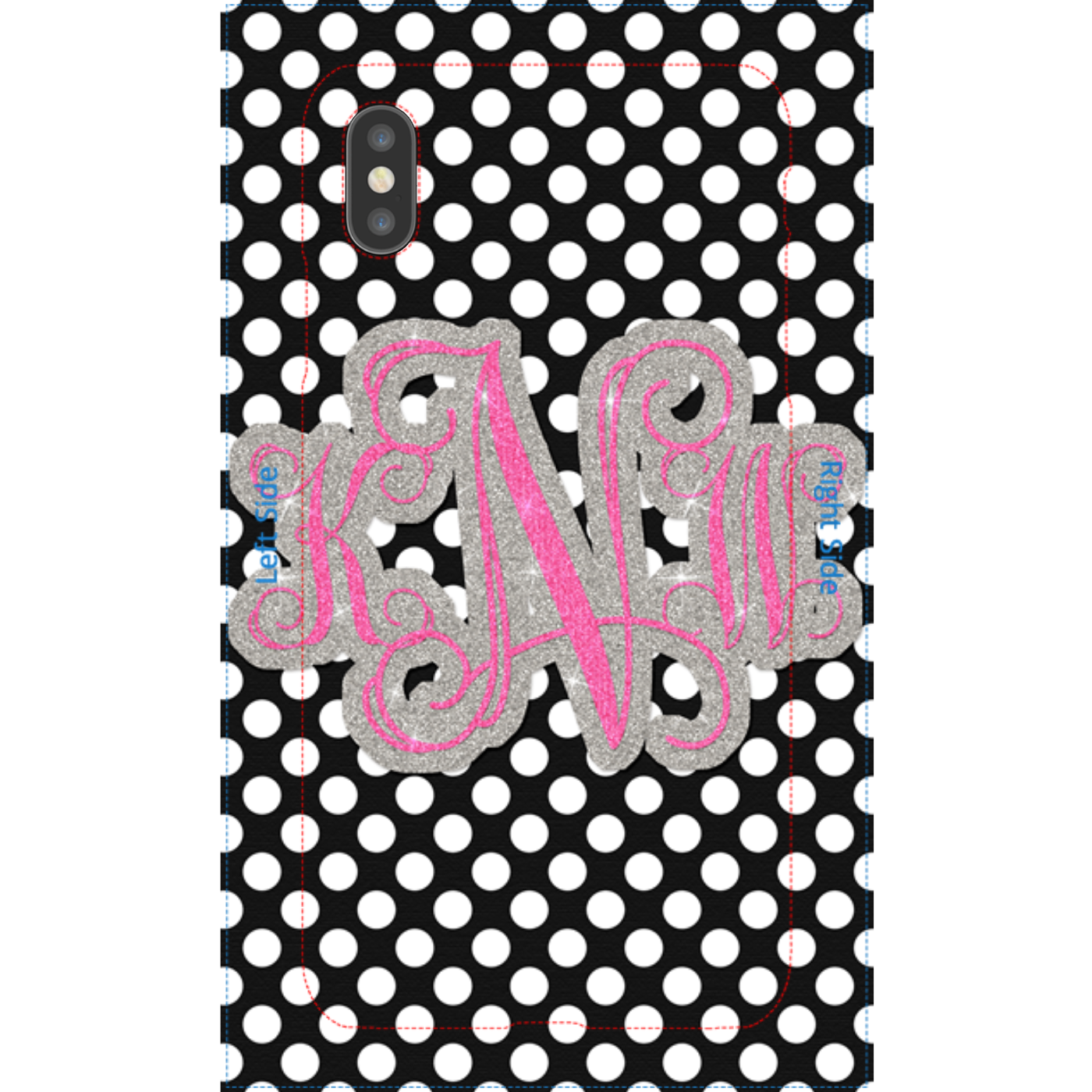 Snap iPhone XS Max Personalized Phone Case