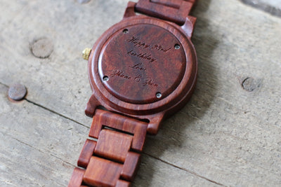 Groomsmen Watches  // Set of 5 // Groomsmen Gifts // All Wood Watches Free Engraving and Shipping