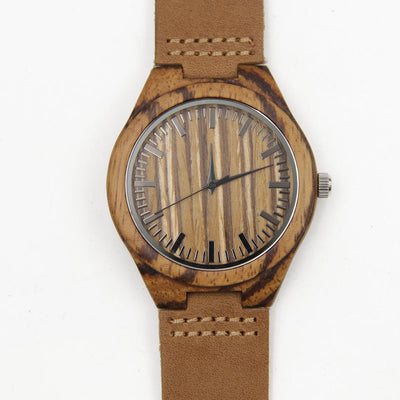 Groomsmen Package - Set of 5 Groomsman Wooden watches - All wood Watches Free Engraving and Shipping-Mens Watches-HAVERN Woodworks