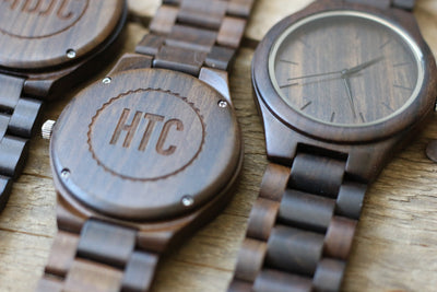 Groomsmen Watches  // Set of 4 // Groomsmen Gifts // All Wood Watches Free Engraving and Shipping