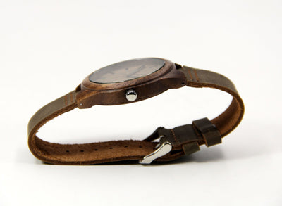 Groomsmen Package - Set of 5 Groomsman Wooden watches - All wood Watches Free Engraving and Shipping-Mens Watches-HAVERN Woodworks
