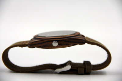 Groomsmen Package - Set of 5 Groomsman Wooden watches - All wood Watches Free Engraving and Shipping-Mens Watches-HAVERN Woodworks