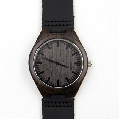 Groomsmen Package - Set of 5 Groomsman Wooden watches - All wood Watches Free Engraving and Shipping-Mens Watches-HAVERN Woodworks