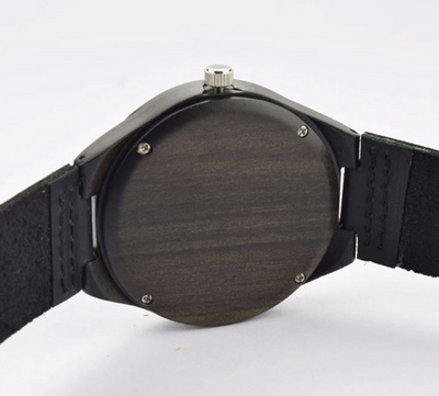 Groomsmen Package - Set of 5 Groomsman Wooden watches - All wood Watches Free Engraving and Shipping-Mens Watches-HAVERN Woodworks