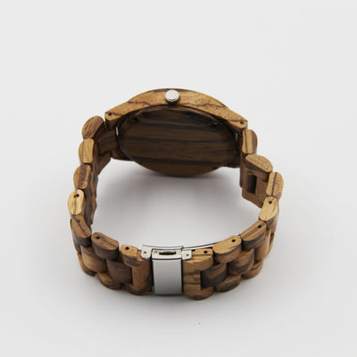Groomsmen Package - Set of 5 Groomsman Wooden watches - All wood Watches Free Engraving and Shipping-Mens Watches-HAVERN Woodworks