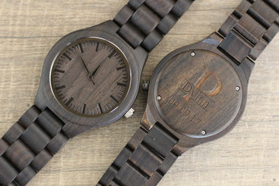 Groomsmen Watches  // Set of 4 // Groomsmen Gifts // All Wood Watches Free Engraving and Shipping