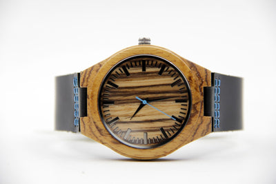 Groomsmen Package - Set of 5 Groomsman Wooden watches - All wood Watches Free Engraving and Shipping-Mens Watches-HAVERN Woodworks
