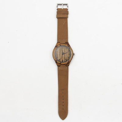 Groomsmen Package - Set of 5 Groomsman Wooden watches - All wood Watches Free Engraving and Shipping-Mens Watches-HAVERN Woodworks
