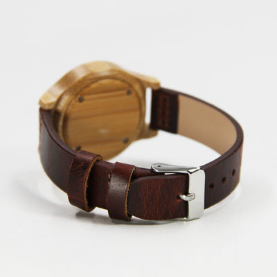 Groomsmen Package - Set of 6 Groomsman Wooden watches - All wood Watches Free Engraving and Shipping-Mens Watches-HAVERN Woodworks