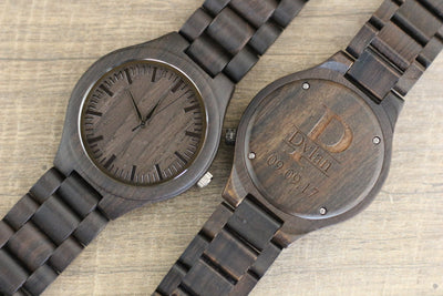 Groomsmen Watches  // Set of 6 // Groomsmen Gifts // All Wood Watches Free Engraving and Shipping