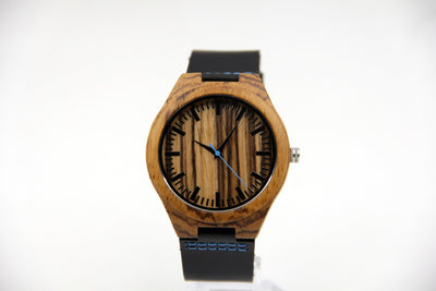 Groomsmen Package - Set of 6 Groomsman Wooden watches - All wood Watches Free Engraving and Shipping-Mens Watches-HAVERN Woodworks