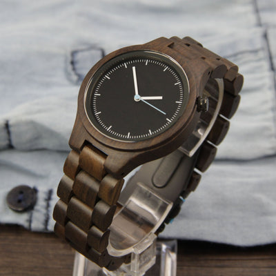 Groomsmen Package - Set of 8 Groomsman Wooden watches - All wood Watches Free Engraving and Shipping-Mens Watches-HAVERN Woodworks