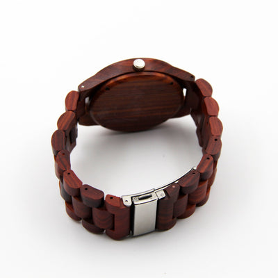 HAVERN Minimalist All Wood Sandalwood Mens Wood Watch-Mens Watches-HAVERN Woodworks