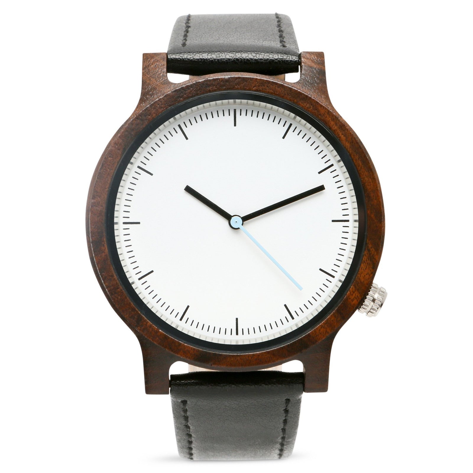 HAVERN Minimalist Ebony Mens Wood Watch-Mens Watches-HAVERN Woodworks