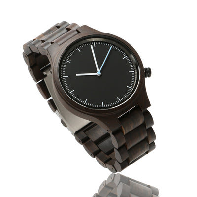 HAVERN Minimalist Ebony Mens Wood Watch-Mens Watches-HAVERN Woodworks