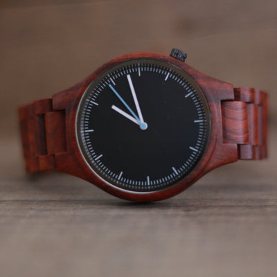 HAVERN Minimalist Sandalwood Mens Wood Watch-Mens Watches-HAVERN Woodworks