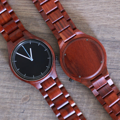 HAVERN Minimalist Sandalwood Mens Wood Watch-Mens Watches-HAVERN Woodworks